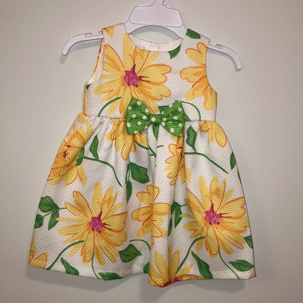 Bonnie Baby Sunflower Dress